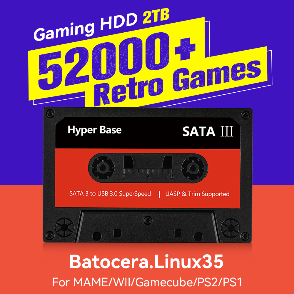 Retro Gaming Ps3 - Игровая консоль Batocera 500 ГБ/2 ТБ