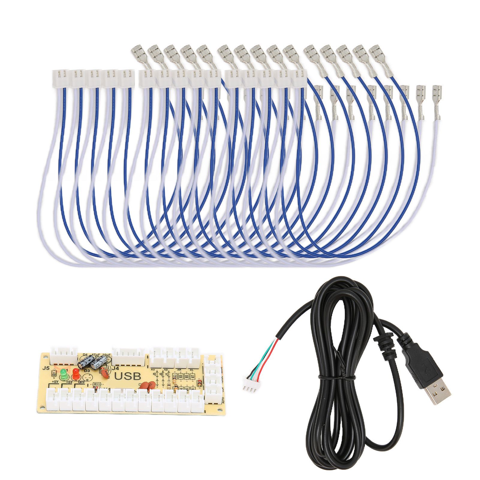 Raspberry Pi Retropie - QM070911 USB-энкодер для аркадных автоматов без