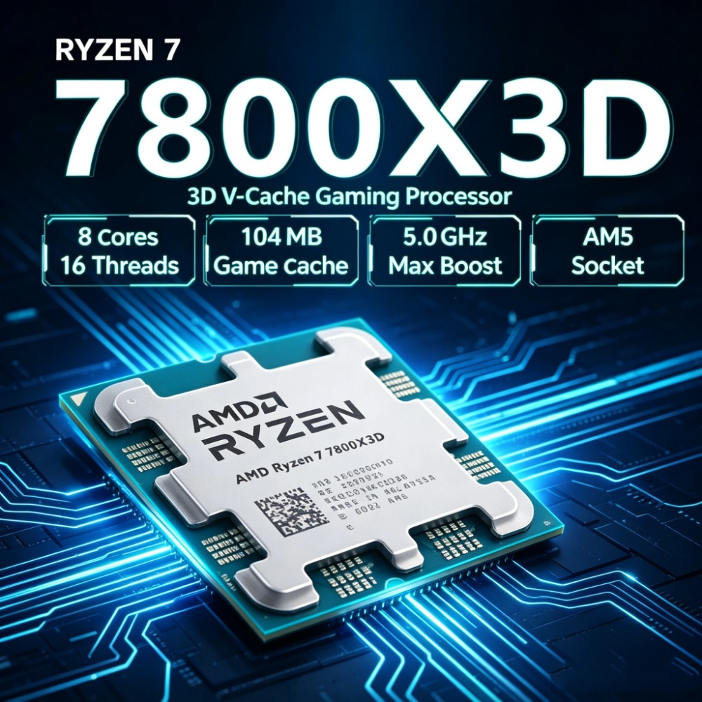 Amd Cpu Ryzen 7 - Процессор AMD Ryzen 7 7800X3D для
