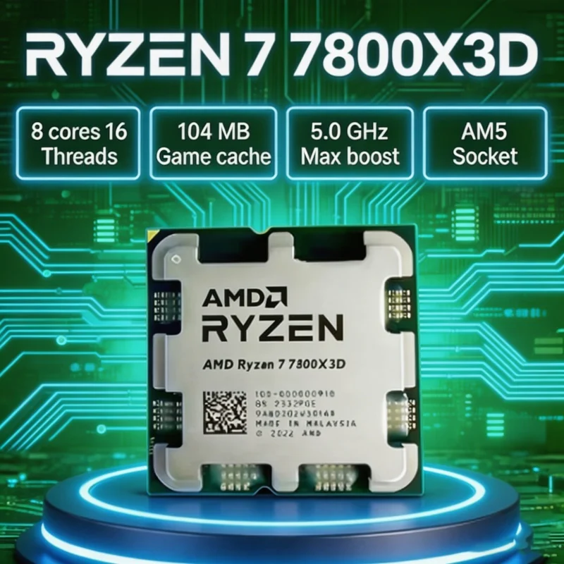 Amd Cpu Ryzen 7 - Процессор AMD Ryzen 7 7800X3D R7