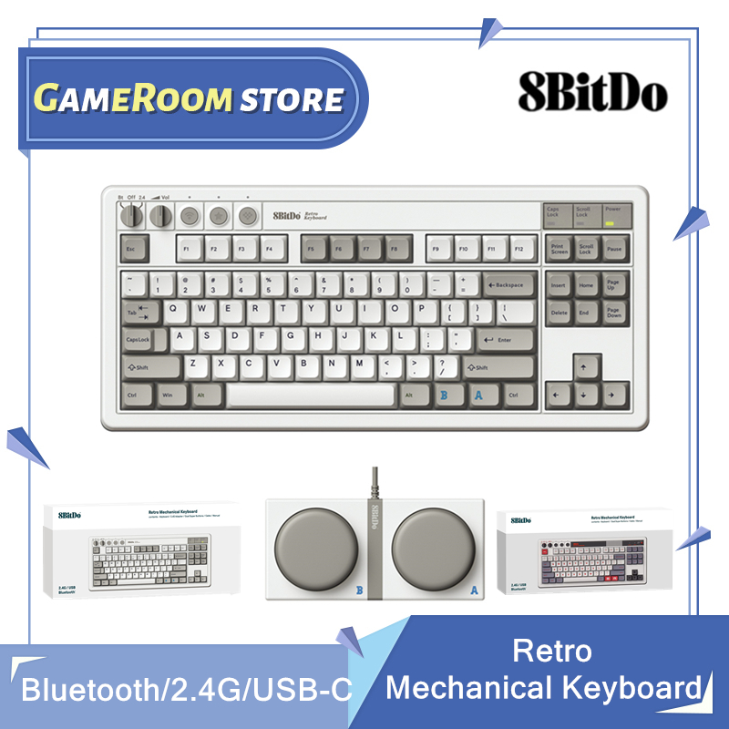 Retro Pc Gaming - Механическая клавиатура в стиле ретро 8