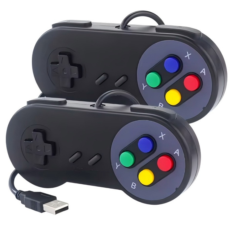 2 шт. USB-геймпады, ретро-джой – обзор и цена Retro Pc Gaming
