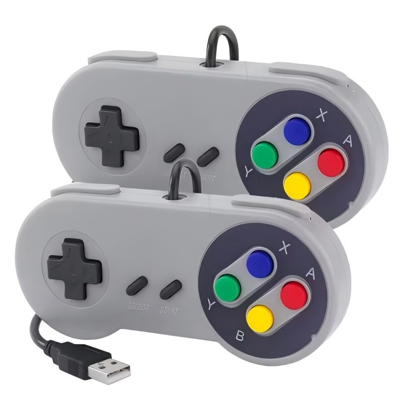 2 шт. USB-геймпады, ретро-джой – обзор и цена Retro Pc Gaming