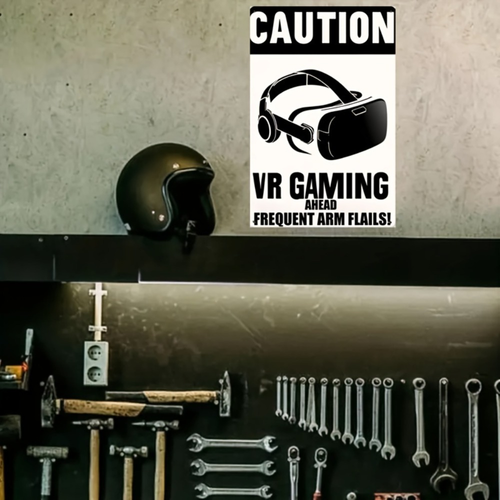 Металлическая табличка «Осторо – обзор и цена Retro Gaming Vr