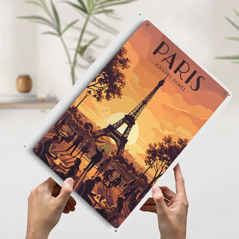 Постер с принтом «Париж: Золот – обзор и цена Retro Gaming Paris