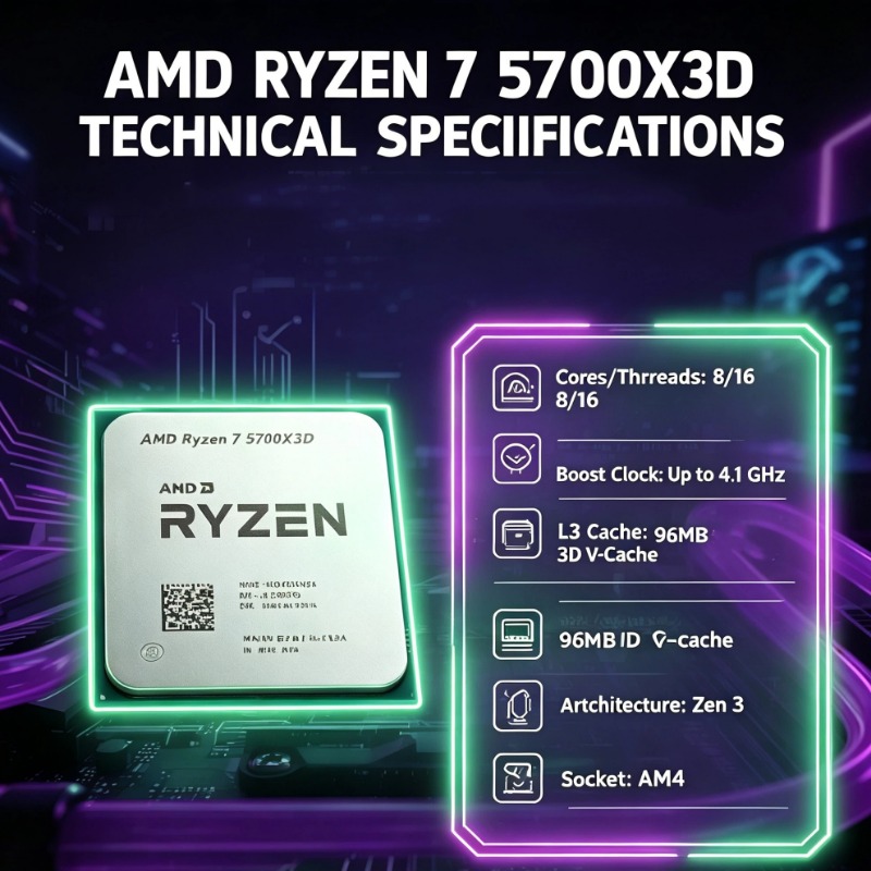 Новый процессор AMD Ryzen 7 57 – обзор и цена Amd Cpu Ryzen 7