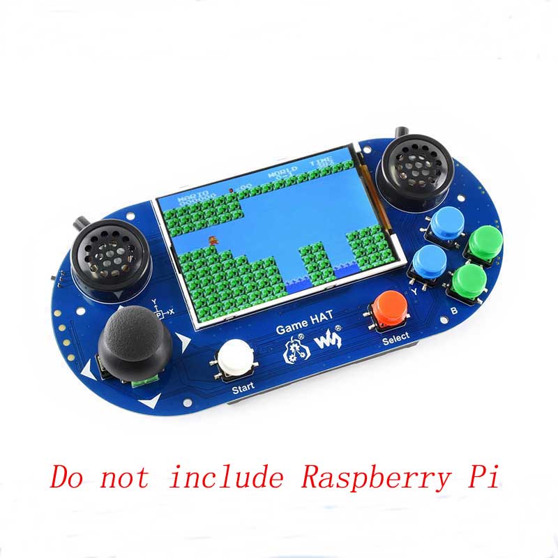 Raspberry Pi Game HAT 3,5-дюйм – обзор и цена Raspberry Pi Retropie