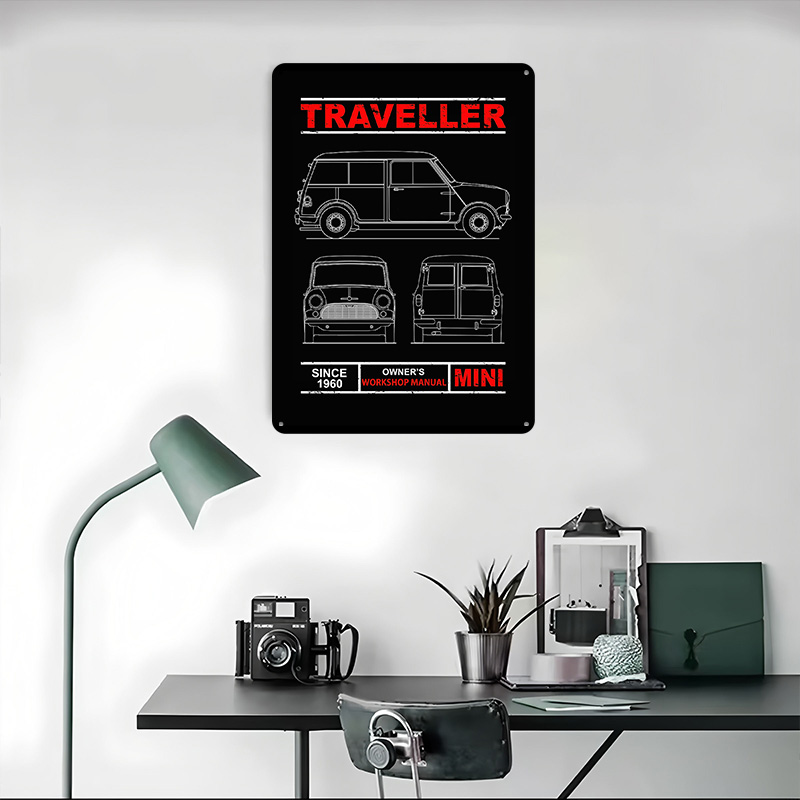 Плакат-постер UK Car-Traveller – обзор и цена Retro Gaming Uk