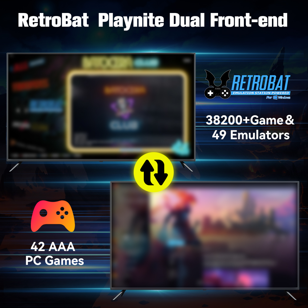 Retrobat&Playnite System HDD Р – обзор и цена Retro Pc Gaming