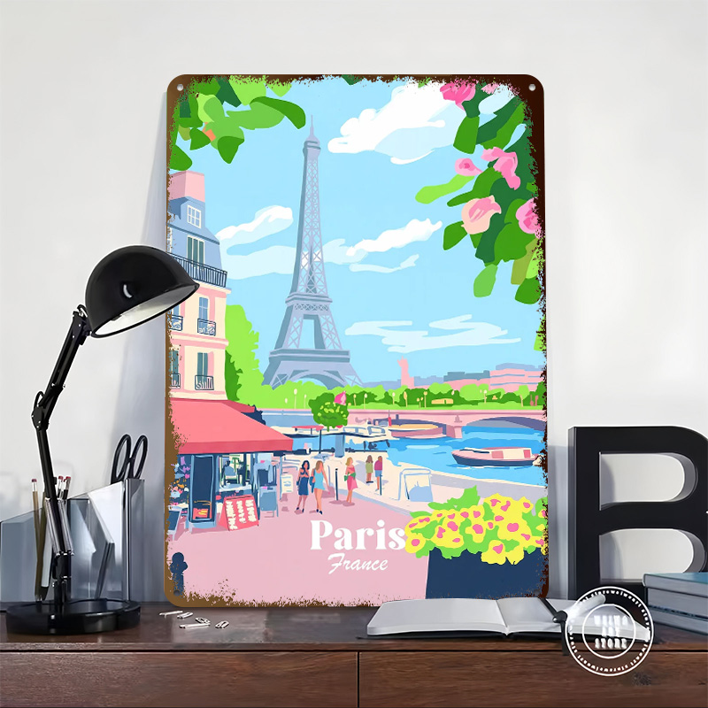 Плакат «Париж, Франция»: Винта – обзор и цена Retro Gaming Paris