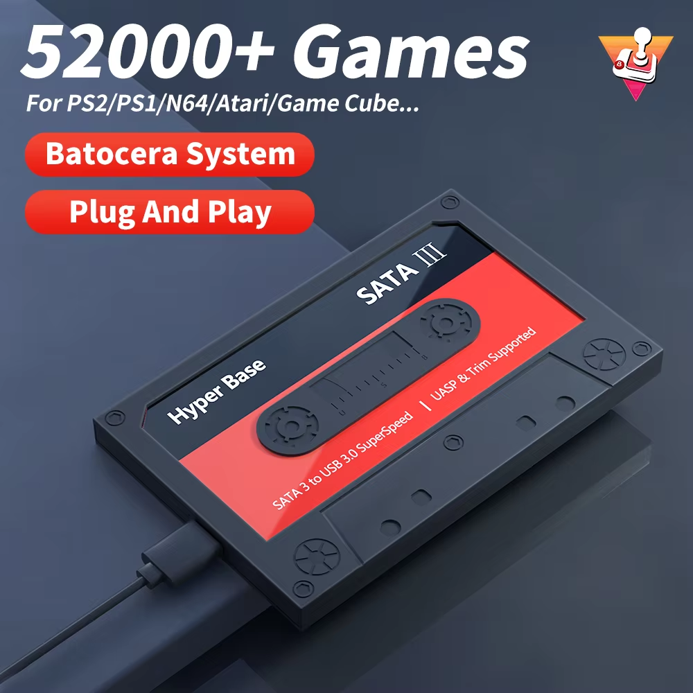 Жесткий диск Batocera 500G/2T  – обзор и цена Retro Gaming Emulator Pc