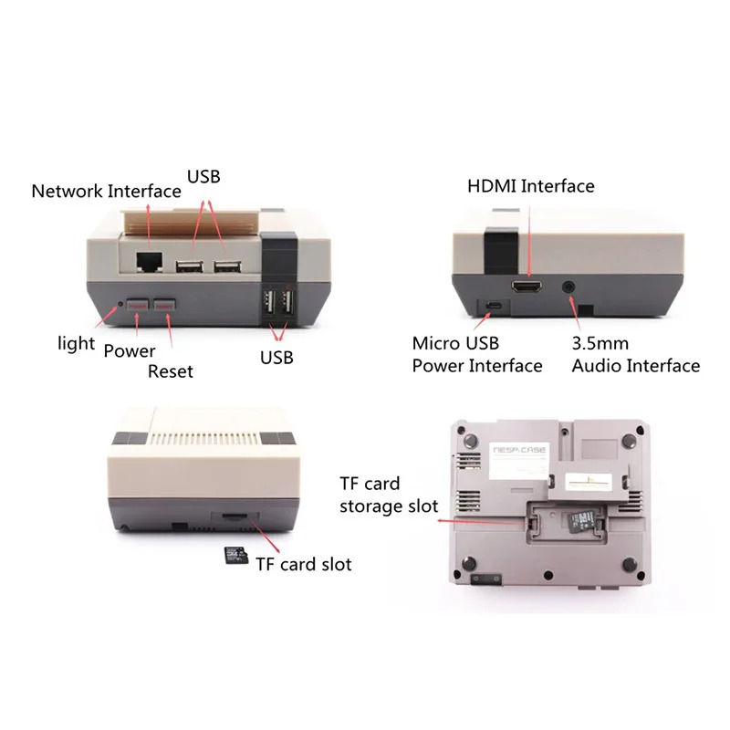 Корпус Nespi, совместимый с мо – обзор и цена Raspberry Pi Retropie