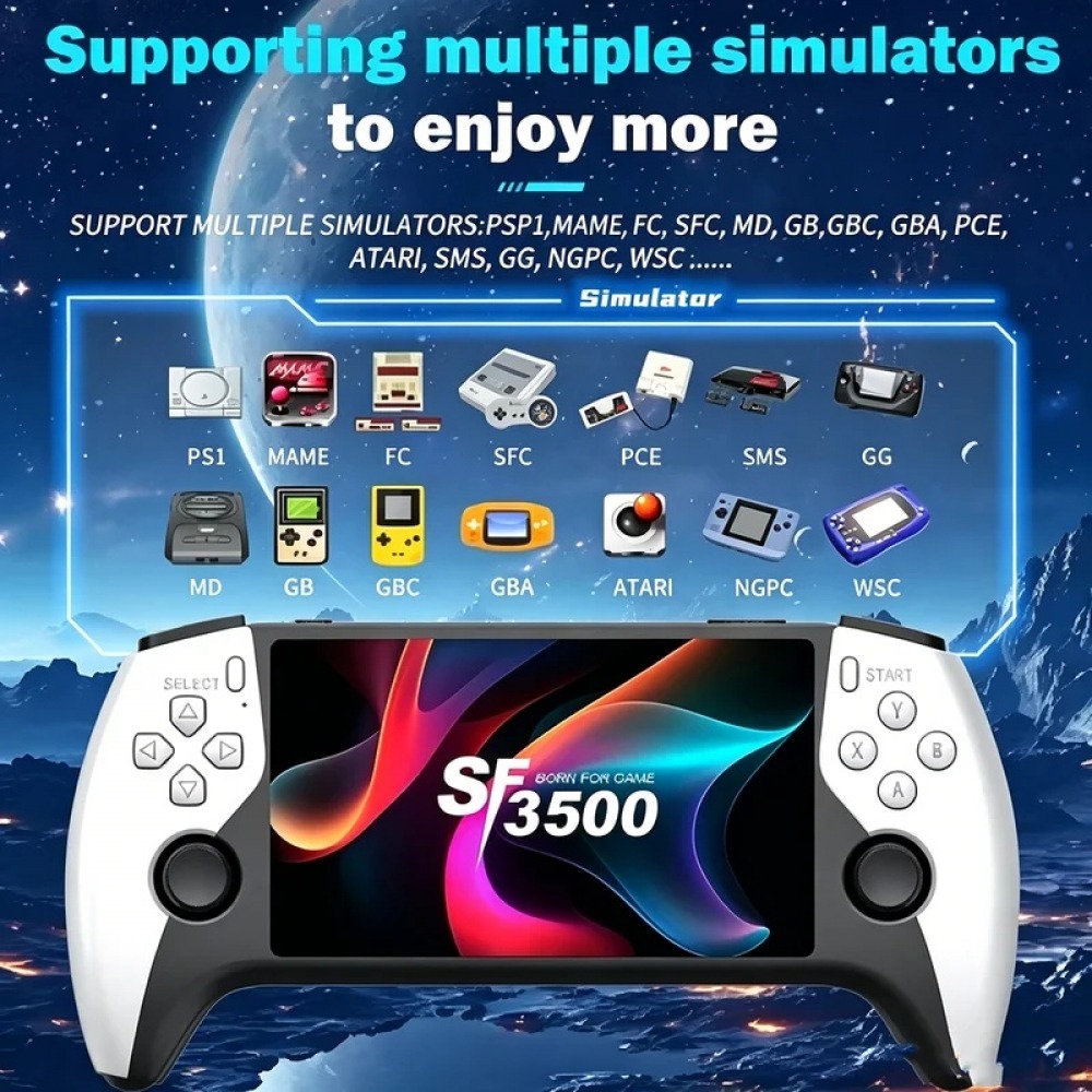 Портативная игровая консоль SF – обзор и цена Console Retro Gaming Portable